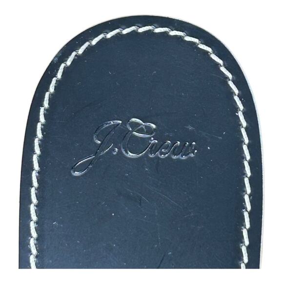 J. Crew Capri Slide Sandals Tiger Print Calf Hair NWT Size 10 - Picture 5 of 10